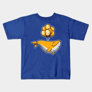 Bitcoin Whale Kids T-Shirt